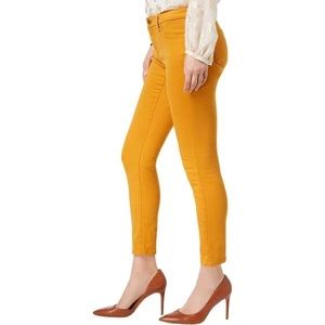 Michael Kors Izzy Skinny Mustard Yellow pants
